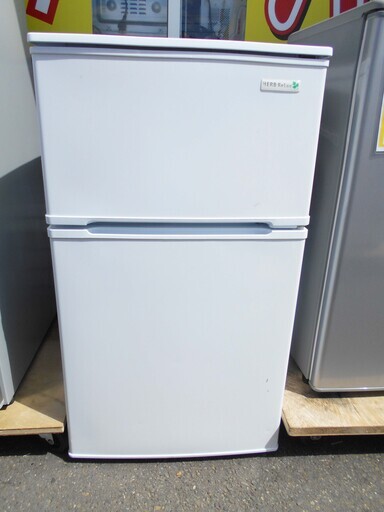 【恵庭】ヤマダ電機　YAMADA　冷凍冷蔵庫　90L　YRZ-C09B1　2018年製　中古品　PayPay支払いOK!