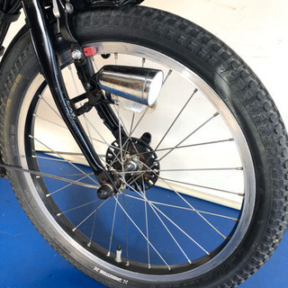 電動アシスト自転車 ヤマハ パスキッスミニ 20インチ 3人乗り 8.9ah 黒 