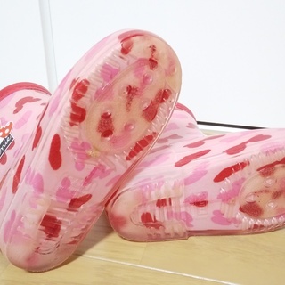 【値下げ】ミニーちゃん 長靴　15cm − 高知県