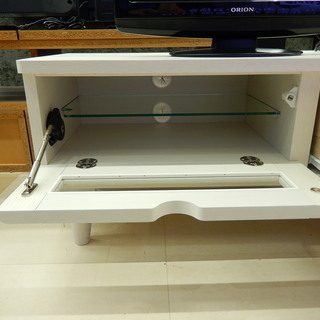 ニトリ ローボード ルフィ2 テレビ台 ホワイト 中古品 札幌市清田区
