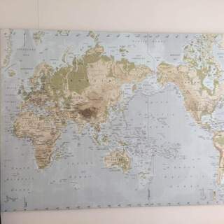 壁掛けアート 世界地図 大型 w2-worldbuffet.co.uk