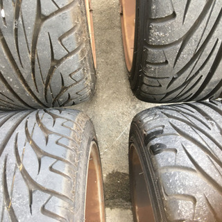 100ピッチ　205/40R17 バリ山