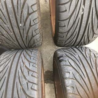 100ピッチ　205/40R17 バリ山