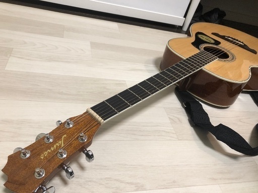 2020年のクリスマス 島村楽器　james　JF400　NAT アコギ　中古美品 アコースティックギター