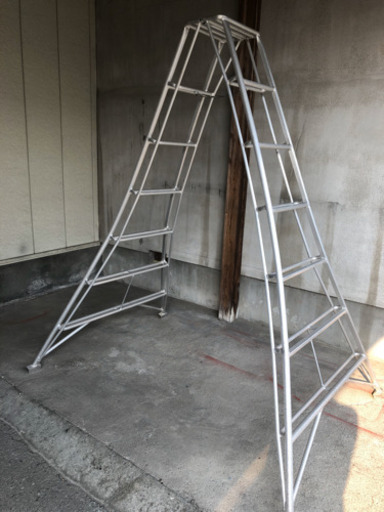 アルミ脚立（4脚）7尺　固定L足