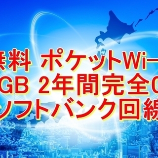 【無料ポケットWi-Fi 50GB2年間完全0円】家族分数可能 ...