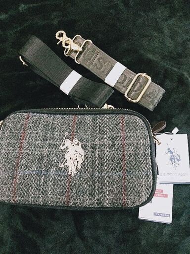 【Harris Tweed×POLO】ショルダーバッグ