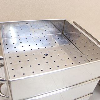 厨房機器 業務用機器 幅 41cm 2段蒸し器 二段蒸し器 金属製 ステンレス製 角形(J622wYGG) 厨房機器 業務用機器 幅 41cm 2段蒸し器 二段蒸し器 金属製 ステンレス