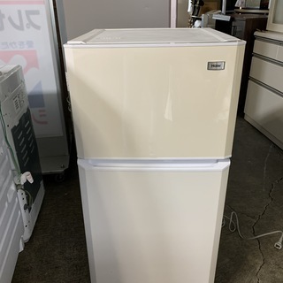 美品 ハイアール 2ドア冷凍冷蔵庫 JR-N106K 106L 2015年製 一人暮らし