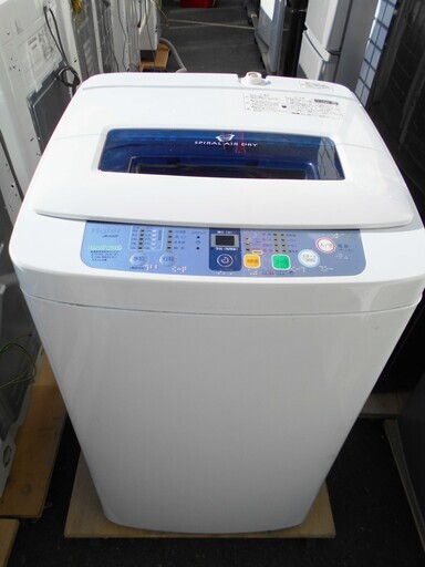 【恵庭】ハイアール　全自動洗濯機　4.2kg　JW-K42F　2012年製　中古品　PayPay支払いOK!