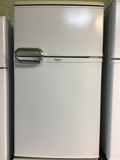 【送料無料・設置無料サービス有り】冷蔵庫 MORITA MR-D09BB 中古