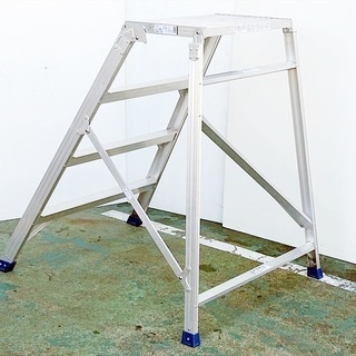 山口)ピカコーポレイション 折りたたみ作業台 アルミ合金製 DXE-120 作業台高さ120cm ◆BIZ625UK GD16