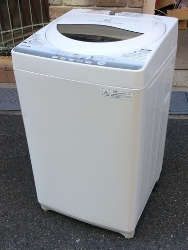 【RKGSE-214-1】特価！東芝/5kg/全自動洗濯機/AW-50GM/中古品/2014年製/当社より近隣地域無料配達