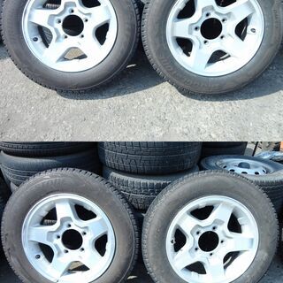 ジムニー JB23W 純正アルミホイール4本 