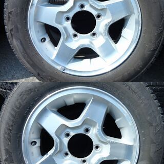 ジムニー JB23W 純正アルミホイール4本 