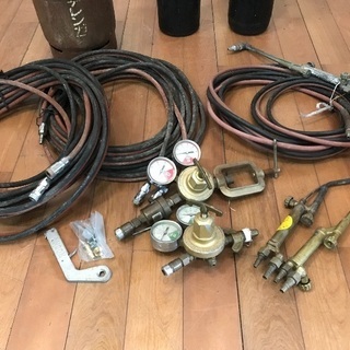 ガス切断機 ホース トーチ レギュレーター セット