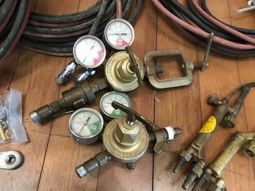 ガス切断機 ホース トーチ レギュレーター 配送 セット