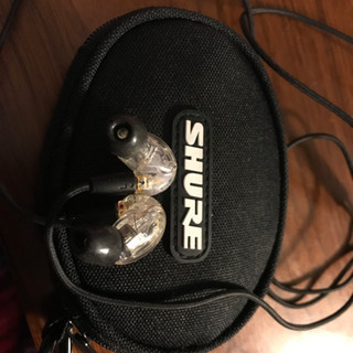 SHURE SE215 (専用ケース付き)+ NOBUNAGA　...