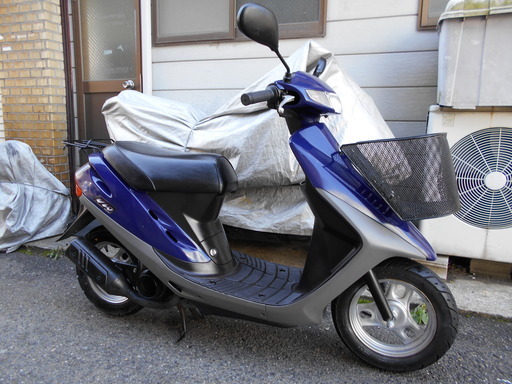 スーパーディオ　2ストDio　後タイヤ、プラグ、グリップ新品　ガソリン・Eオイル満タン