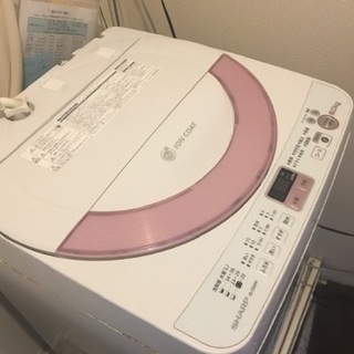 2014年製 SHARP 洗濯機 6.0kg 室内使用