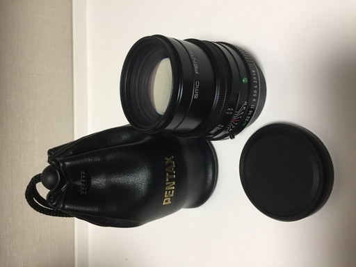 カメラレンズ Pentax FA77mm F1.8 limited