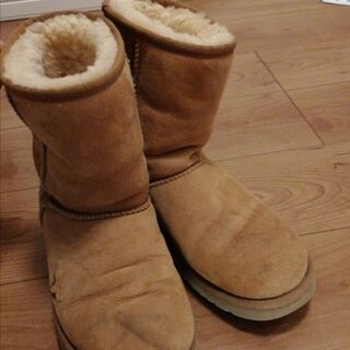 UGG 24cm　アグ　ブーツ　ベージュ