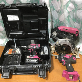 値下げ 日立工機 14V 電動工具セット DIYなどにどうですか？WH14DDL2