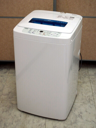 60【Y]ハイアール 4.2Kg 全自動洗濯機 JW-K42M-W ☆2018年製
