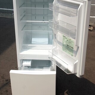 東芝 153L 2ドア 冷凍冷蔵庫 GR-P15BS ホワイト ☆2019年製