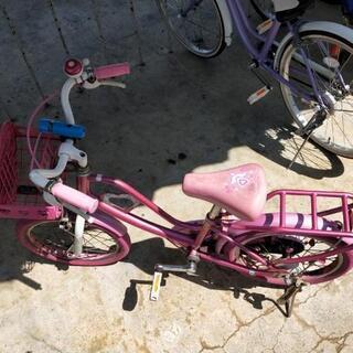 女児自転車です。