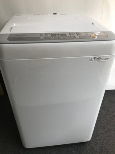 パナソニック　２０１８年製　送風乾燥搭載　洗濯機　５．０キロ　美品