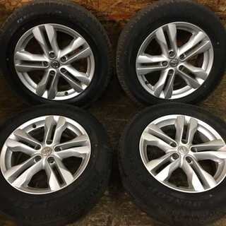 DUNLOP GRANDTREK 225/60R17】夏タイヤ 4本【日産 エクストレイル 純正 