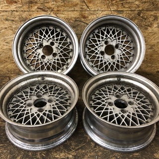 AME メッシュホイール 16インチ 4本 7.5J4HPCD114.3-9 x2 7J4HPCD114.3 