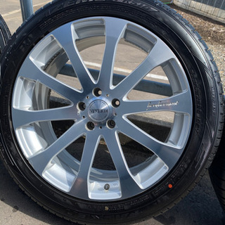 希少 DUB 114.3 5H 20インチ8.5jof34 メッキホイール ぽっきりSALE対象