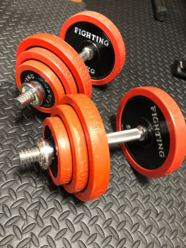 現在入手困難❣️ファイティングロード40kgダンベル❣️