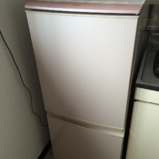SHARP 2010年製 2ドア冷蔵庫