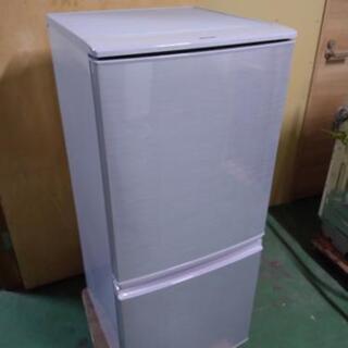【広島市配送無料】美品 16年製 137L SHARP シャープ SJ-D14C-W 2ドア冷凍冷蔵庫 どっちもドア 一人暮らし 単身サイズ


