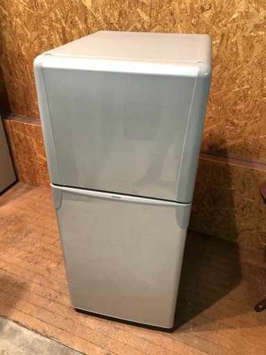 【管理KRR166】TOSHIBA 2010年 YR-12T 120L 2ドア冷凍冷蔵庫