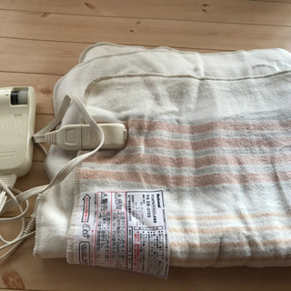 電気毛布 ナショナル しき毛布