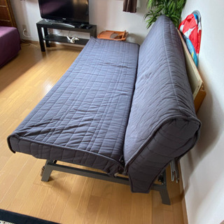 IKEA BALKARP ソファベッド　ダブルサイズ黒　4色あり