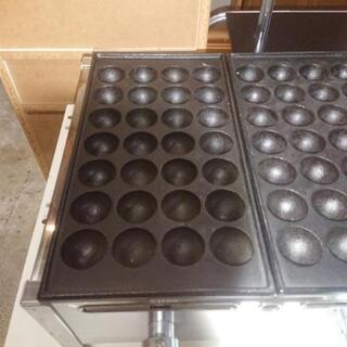 たこ焼き機(業務用) 28穴4連 LPガス 中古品