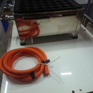 たこ焼き機(業務用) 28穴4連 LPガス 中古品