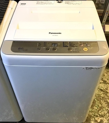 送料無料・設置無料サービス有り】洗濯機 Panasonic NA-F60B10 | www 