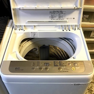 送料無料・設置無料サービス有り】洗濯機 Panasonic NA-F60B10 中古
