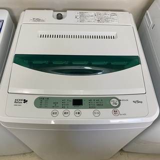 洗濯機 ハーブリラックス HERBRelax YWM-T45A1 2016年製 4.5kg 中古品