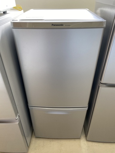 冷蔵庫 Panasonic パナソニック NR-B148W-S 2016年製 2D 138L シルバー 中古品