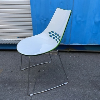 Calligaris カリガリス JAMシリーズ チェア 椅子 グリーン 中古品