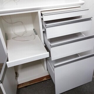 配達設置🚚　食器棚　キッチンボード　幅90センチ　松田家具