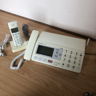 シャープ　家庭用ファックス電話　ux-310 SHARP