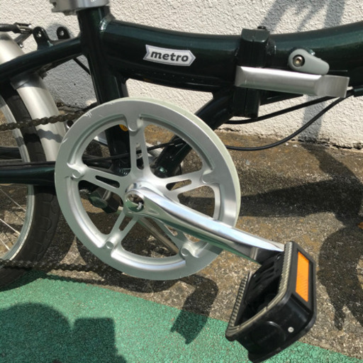 室内保管　DAHON ダホン メトロ 2008年　Green 緑